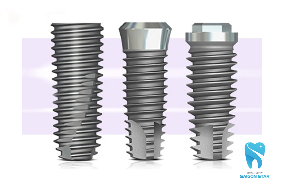 Cấu tạo của trụ Implant Biotem